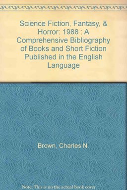 Science Fiction, Fantasy and Horror, 1988