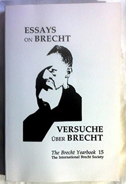 Essays on Brecht - Versuche uber Brecht