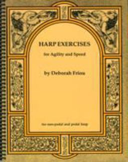 Harp Exercises for Agility and Speed  9780962812033 Front Cover