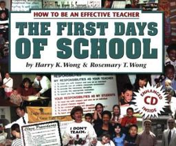 First Days of School How to Be an Effective Teacher 3rd 9780962936067 Front Cover