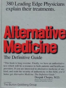 Alternative Medicine The Definitive Guide  9780963633439 Front Cover