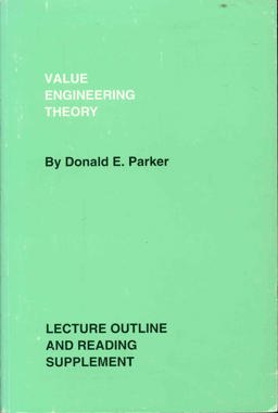 Value Engineering Theory Rev. 1995