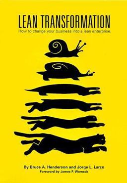 Lean Transformation How to Change Your Business into a Lean Enterprise  9780964660120 Front Cover