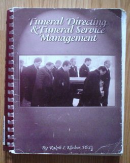 FUNERAL DIRECTING+FUNERAL SERV  9780964796713 Front Cover