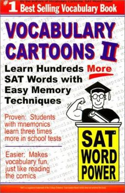 Vocabulary Cartoons II : SAT Word Power 1st 9780965242264 Front Cover