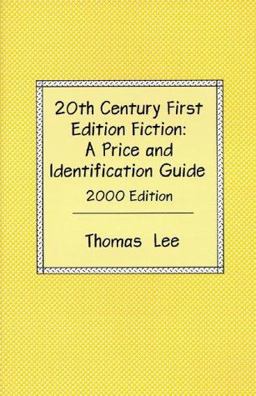 20th Century First Edition Fiction