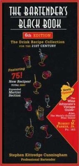 The Bartender's Black Book:  9780965774642 Front Cover