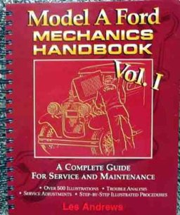 Model A Ford Mechanics Handbook  9780965824002 Front Cover