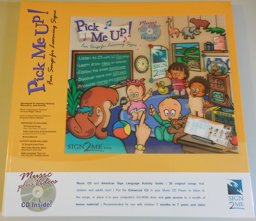 Pick Me up! (Music and ASL) Fun Songs for Learning Signs  9780966836783 Front Cover