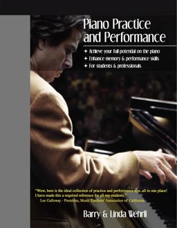 Piano Practice and Performance 1st 9780967382647 Front Cover