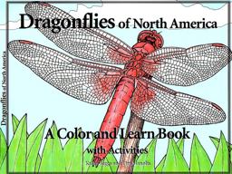 Dragonflies of North America : A Color and learn Book for All Ages, with Activities  9780967793443 Front Cover