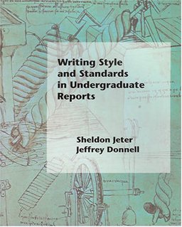 Writing Style and Standards in Undergraduate Reports 1st 9780967912172 Front Cover