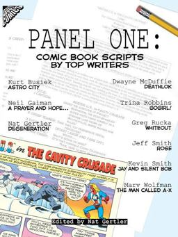 Panel One Comic Book Scripts by Top Writers  9780971633803 Front Cover