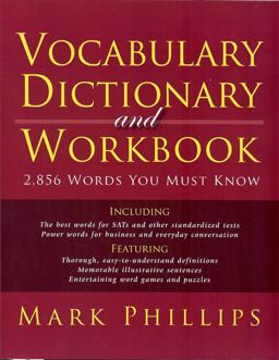Vocabulary Dictionary and Workbook