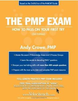 PMP Exam How to Pass on Your First Try 3rd 9780972967310 Front Cover