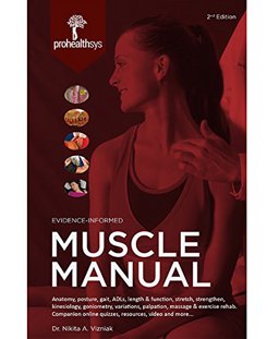 Muscle Manual Quick Reference Evidence-Based  9780973274226 Front Cover