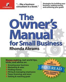 The Owner's Manual for Small Business