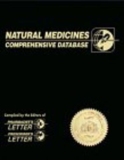 Natural Medicines: Comprehensive Database 6th 9780974706207 Front Cover