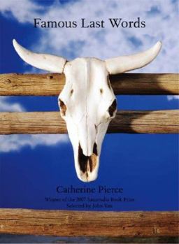 Famous Last Words  9780975499078 Front Cover