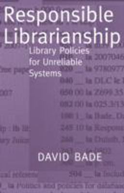 Responsible Librarianship