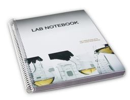 Lab Notebook Spiral Bound 100 Carbonless Pages (Copy Page Perforated) Carbonless Pages-Copy Page Perforated  9780978534424 Front Cover