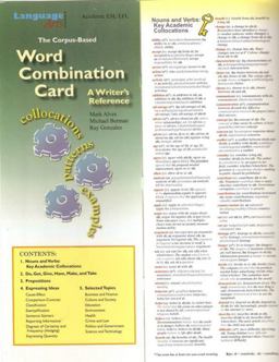 Word Combination Card Word Combination Card