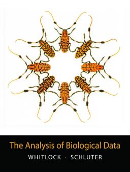 Analysis of Biological Data  9780981519401 Front Cover
