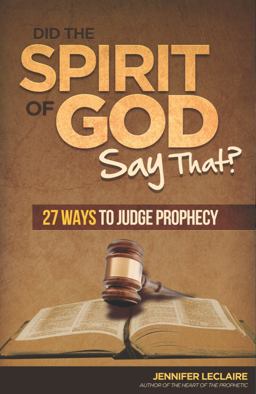 Did the Spirit of God Say That?