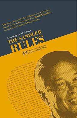 Sandler Rules  9780982255483 Front Cover