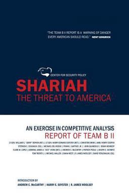 Shariah The Threat to America  9780982294765 Front Cover