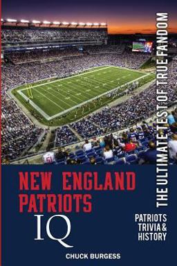 New England Patriots Iq  9780983792260 Front Cover
