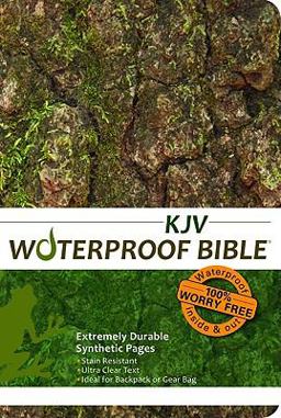Waterproof Bible - KJV - Bark/ Camo  9780984085736 Front Cover