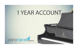 1 Year Piano Marvel Account  9780984728862 Front Cover