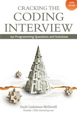 Cracking the Coding Interview, 5th Edition 150 Programming Questions and Solutions  9780984782802 Front Cover
