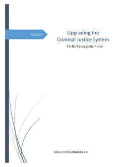 Upgrading the Criminal Justice System