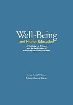 Well-Being and Higher Education