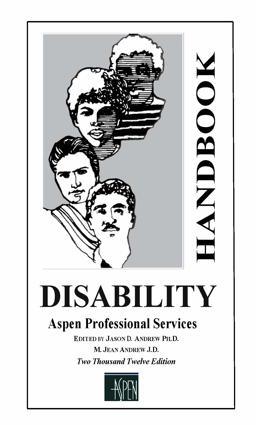 Disability Handbook  9780985338954 Front Cover