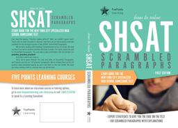 How to Solve SHSAT Scrambled Paragraphs Study Guide for the New York City Specialized High School Admissions Test  9780985966003 Front Cover