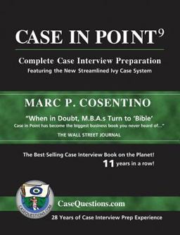 Case in Point 9 Complete Case Interview Preparation  9780986370717 Front Cover