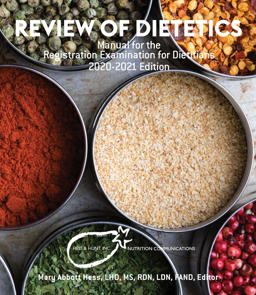 Review of Dietetics 2020-2021  9780991178827 Front Cover