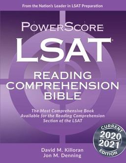 LSAT Reading Comprehension Bible:  9780991299232 Front Cover