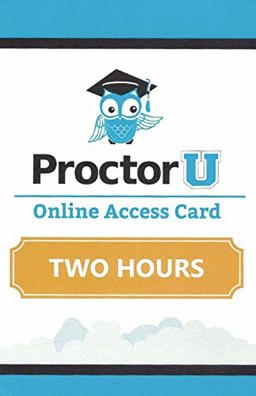 2-Hour ProctorU Session  9780996283922 Front Cover