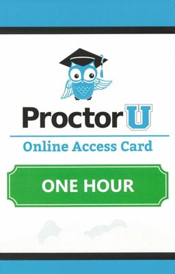 1-Hour ProctorU Session  9780996283991 Front Cover