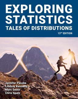 Exploring Statistics: Tales of Distributions 13th 9780996339254 Front Cover
