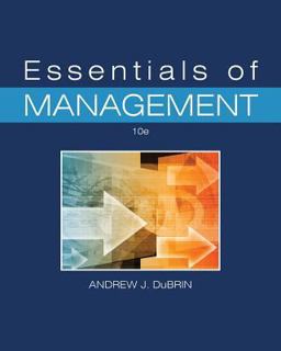 Essentials of Management 10th 9780996757874 Front Cover