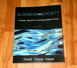 Business and Society, 6E  9780997117141 Front Cover