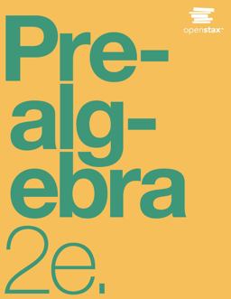 Prealgebra 2e  9780998625799 Front Cover
