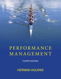 Performance Management 4th 9780998814087 Front Cover