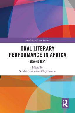 Oral Literary Performance in Africa Oral Literary Performance in Africa