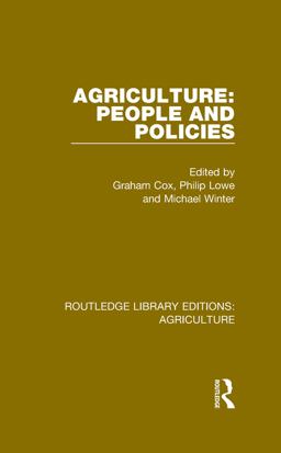 Agriculture: People and Policies